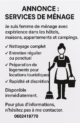 ménage disponible à Perpignan - Perpignan